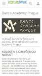 Mobile Screenshot of danceacademy.cz